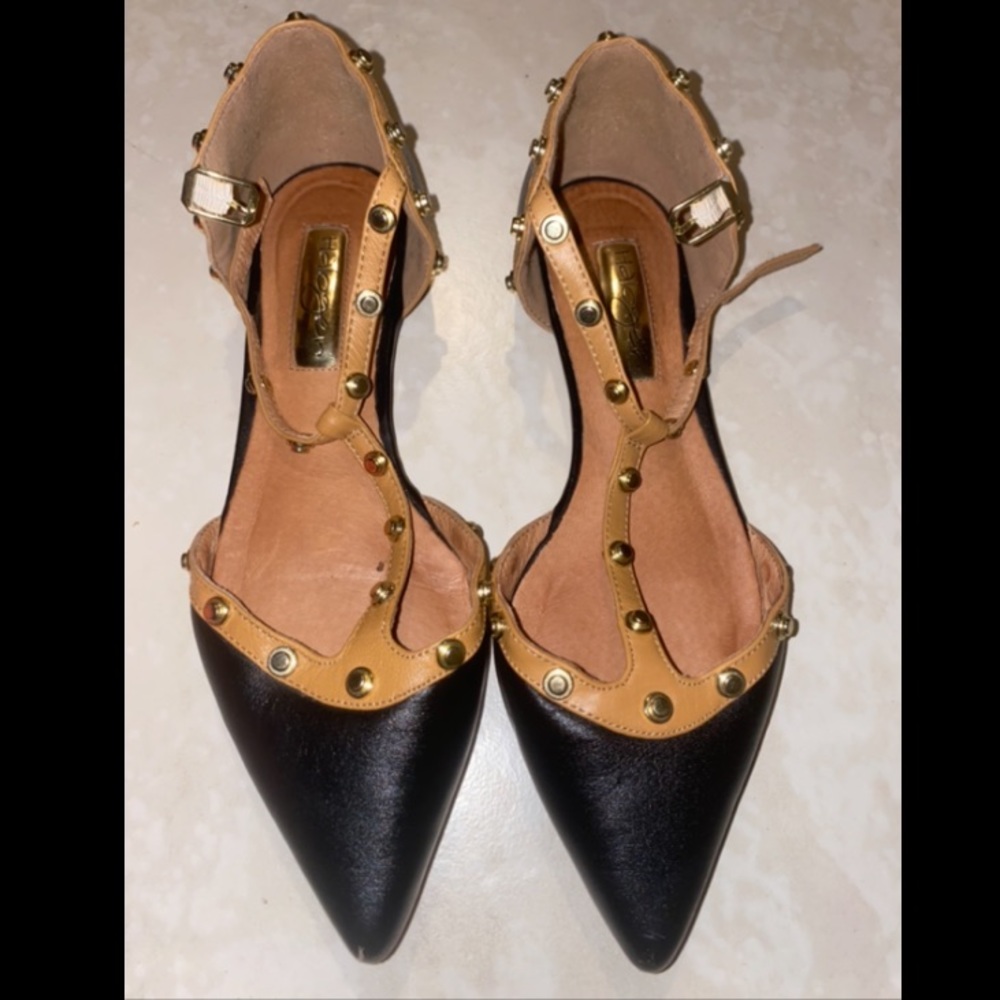 Halogen Flat Shoes Black